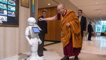 人型ロボット「ペッパー」