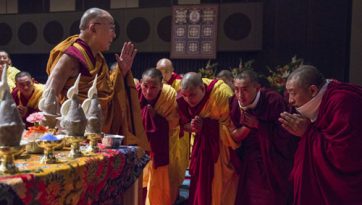 不動明王の許可灌頂