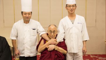 大阪への道中でご昼食