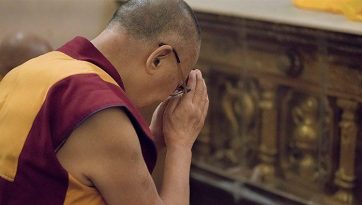 ダライ・ラマ法王、西日本豪雨の被災者に哀悼の意を表明