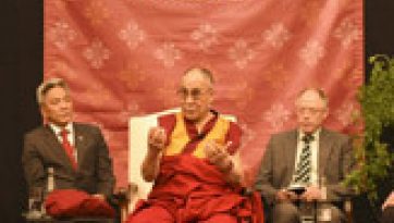 インドへご帰国前にドイツで最後のご講演