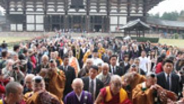 韓国人仏教徒に法話、東大寺ご訪問とご講演