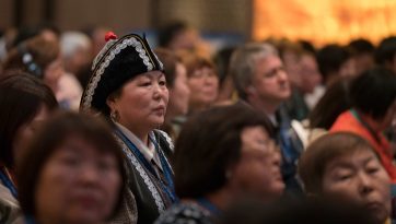デリーでロシア人仏教徒への法話会 2日目