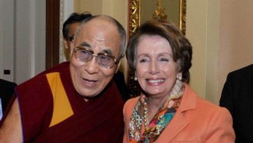 ダライ・ラマ法王、ナンシー・ペロシ氏の米民主党下院議長再選を祝福