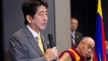 ダライ・ラマ法王、安倍晋三元首相の逝去に哀悼の意を表明
