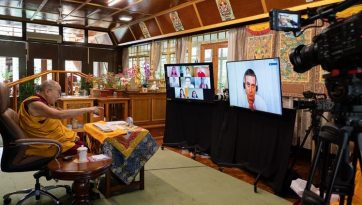 『入中論』の法話会 初日