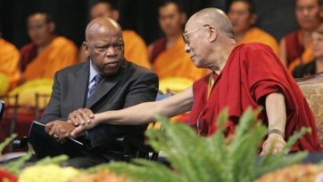 米公民権運動の指導者ジョン・ルイス下院議員の死去を悼むダライ・ラマ法王の声明
