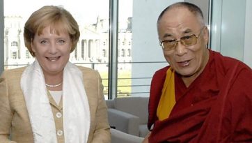 ダライ・ラマ法王、メルケル独前首相の功績を祝福