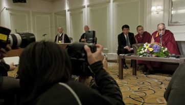 仙台における記者会見