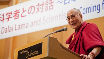 日本人科学者たちとの対話におけるダライ・ラマ法王の開会の辞